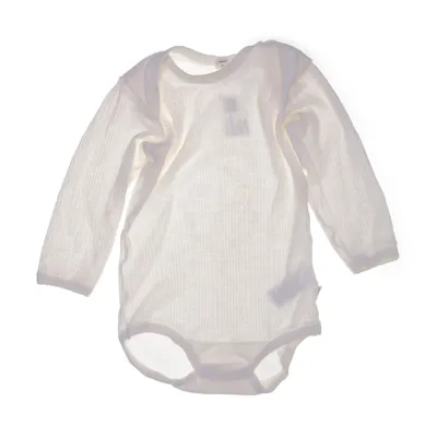Romper (Beige) van Dilling Organisch katoen, Merinowol