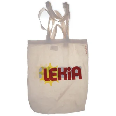 Tygpåse (Beige, Röd, Gul) från Lekia Ekologisk bomull