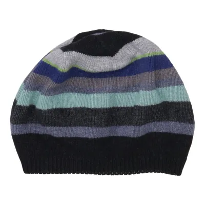 Beanie (Zwart, Meerkleurig) van Gallo Kasjmier, Polyamide, Wol