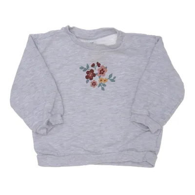 Sweatshirt (Grijs, Meerkleurig) van H&M Baby Katoen, Viscose