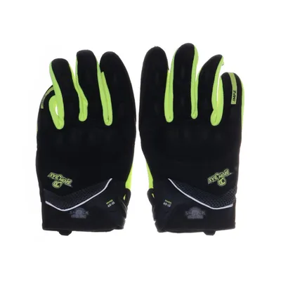 Motorhandschoenen (Zwart, Groen) van Iron Jia's