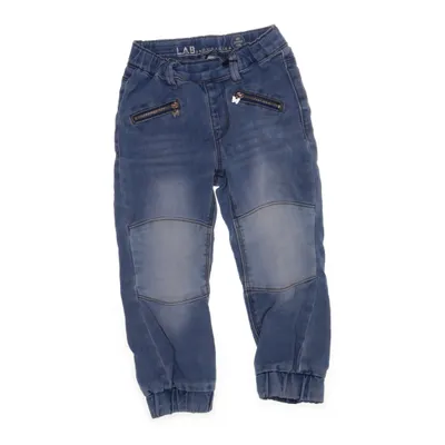 Jeans (Blå) från Lab Industries by KappAhl Bomull, Elastan, Polyamid, Polyester