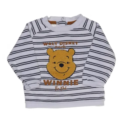 Sweatshirt (White, Black) from Disney Baby Cotton, Elastane