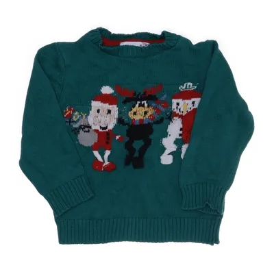 Christmas sweater (Green) from Stop + Go Cotton