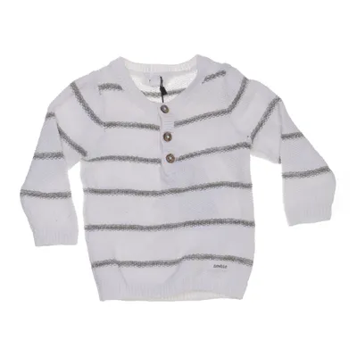 Sweater (Hvid, Grøn) fra Newbie by KappAhl Bomuld