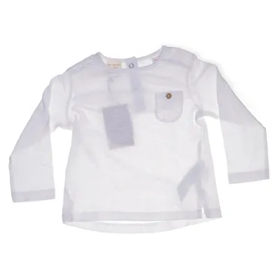 Långärmad t-shirt (Vit) från Zara BabyGirl Bomull