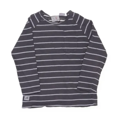 Långärmad t-shirt (Grå, Vit) från Zara BabyBoy