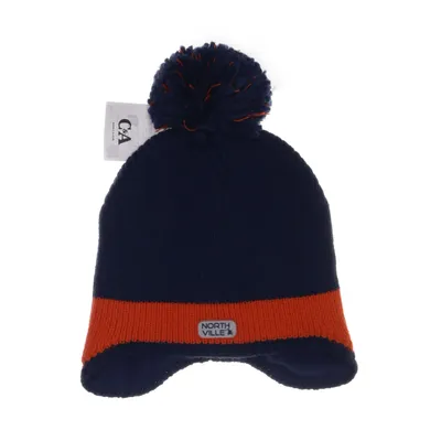 Bobble hat (Blue, Orange) from C&A Northville Acrylic