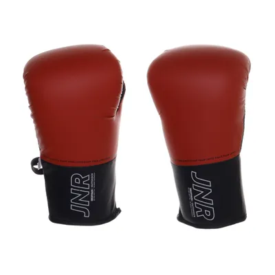 Boxningshandskar (Röd, Svart) från JNR Polyester, Polyuretan