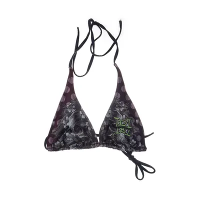 Bikini top (Groen, Lila) van Ed Hardy Elastaan, Polyester
