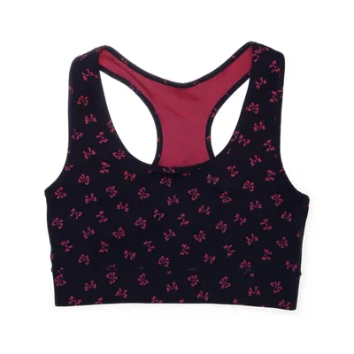 Sport-bh (Blauw, Roze) van Hey Honey Elastaan, Polyamide