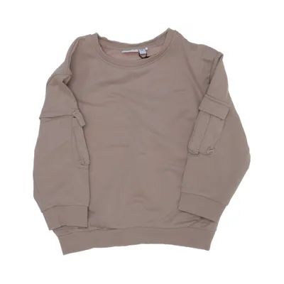 Sweatshirt (Beige) van Name It Katoen, Polyester