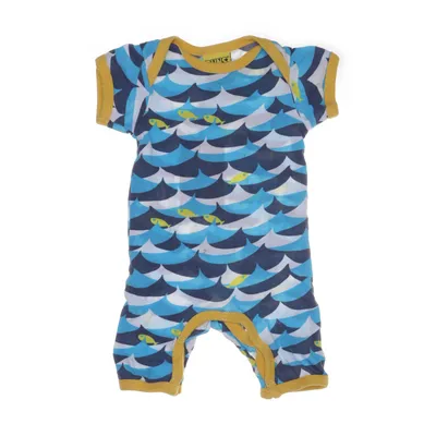 Sparkdräkt (Blå) från Duns Sweden Ekologisk bomull