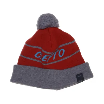 Bobble hat (Gray, Red, Blue) from Cleptomanicx Acrylic, Wool