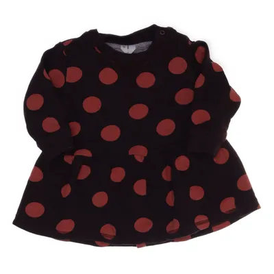 Dress (Brown, Red) from Arket Organic cotton