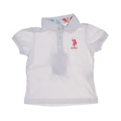 Polo shirt (White, Multicolored) from U.S. Polo Assn. Cotton, Elastane