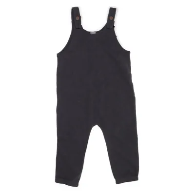 Hängselbyxor (Grå) från H&M Bomull
