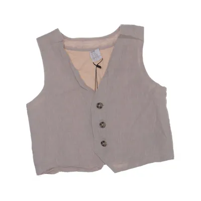 Suit vest (Beige) from H&M Linen, Cotton