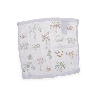 Towel (White, Multicolored) from Hoodadoo Cotton