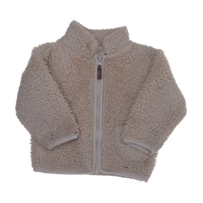 Fleecejakke (Beige) fra Rikiki Polyester