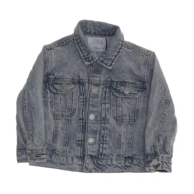 Denimjakke (Blå) fra Zara Bomuld
