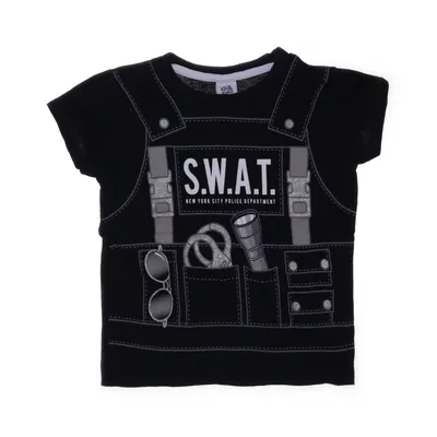 T-shirt (Svart, Vit) från Kiki & Koko Bomull