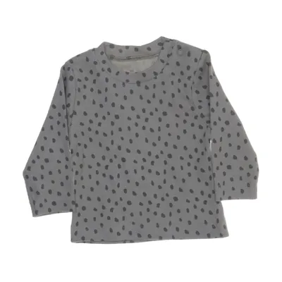 Långärmad t-shirt (Grön, Flerfärgad) från ICA I Love Eco Elastan, Ekologisk bomull