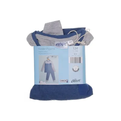 Pyjama (Blauw, Grijs) van Alive Organisch katoen, Polyester, Viscose