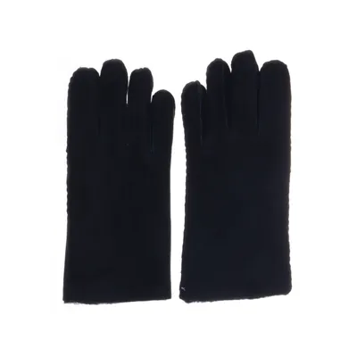 Leren handschoenen (Blauw) Suède