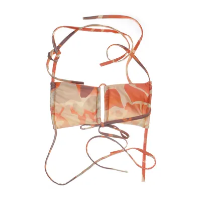 Bikiniöverdel (Orange, Gul, Brun, Flerfärgad) från PrettyLittleThing Elastan, Polyester