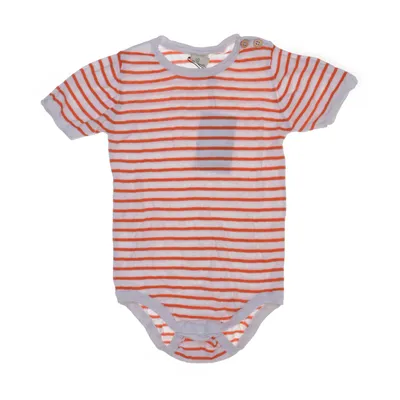 Body (Vit, Orange) från Alana Bomull