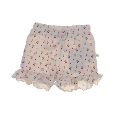 Shorts (Beige, Röd) från Lil'Atelier Bomull, Elastan, Tencel
