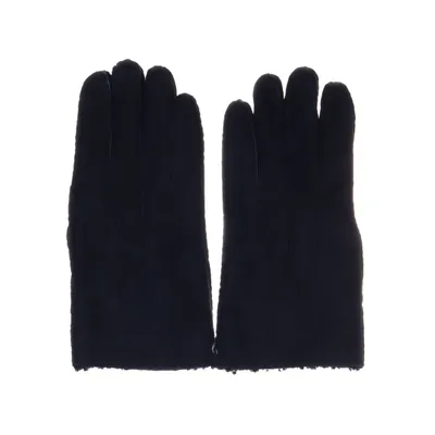 Leather gloves (Blue) from Yessica by C&A Suede
