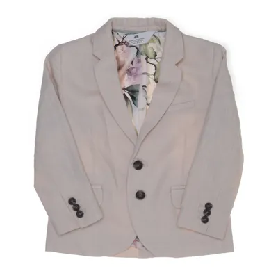 Blazer (Beige) from H&M Cotton, Polyester