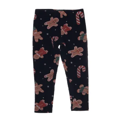 Leggings (Blauw, Meerkleurig) van Lindex Kids Katoen, Elastaan
