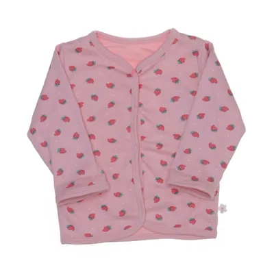 Cardigan (Pink, Multicolored) from Katag Cotton