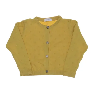 Cardigan (Geel) van Next Katoen, Elastaan, Nylon