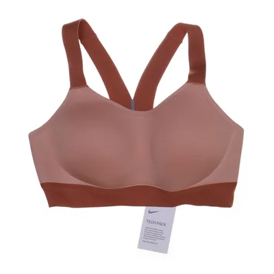 Sports-BH (Beige, Flerfarvet) fra Nike Elastan, Nylon, Polyester, Polyurethan