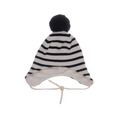 Bobble hat (White, Black) from Arket Polyester, Wool