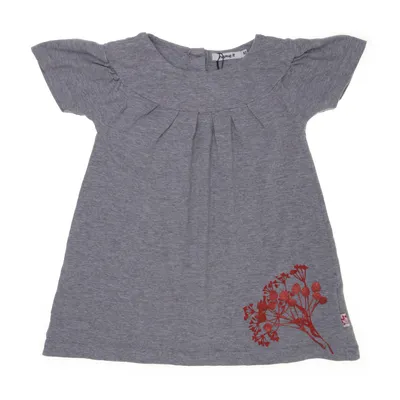 Klänning (Grå) från Name It Bomull, Elastan