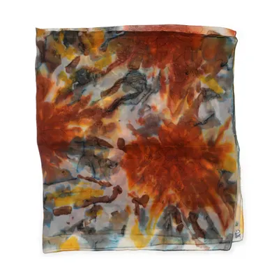 Neckerchief (Red, Multicolored) from Arty's Silk