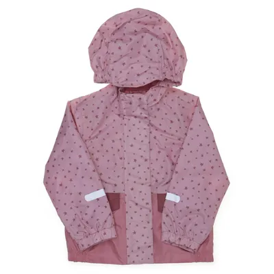 Outdoorjakke (Pink) fra Pocopiano Økologisk bomuld, Genanvendt polyester