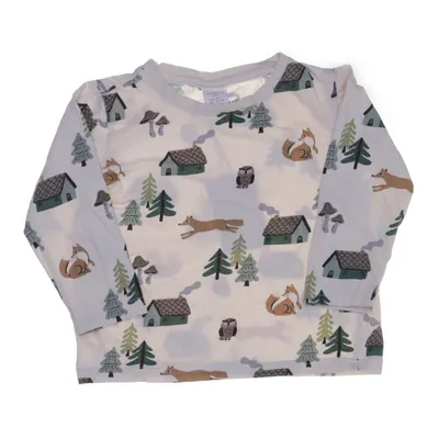 Long sleeve T-shirt (Beige, Multicolored) from Lindex Kids Cotton