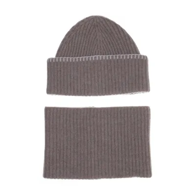 Accessoire set (Beige, Wit) van Dagmar