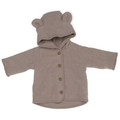Hoodie (Beige) from H&M Polyester, Cotton