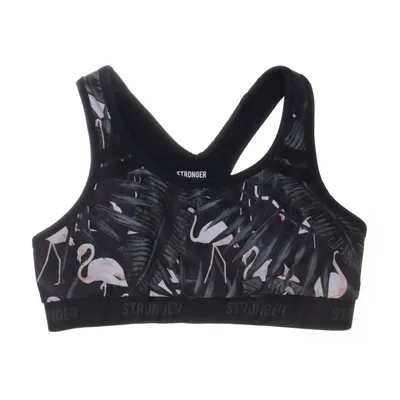 Sport-bh (Zwart, Meerkleurig) van Stronger Polyester, Elastaan