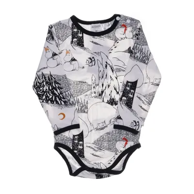 Romper (Wit, Meerkleurig) van Moomin Katoen, Elastaan