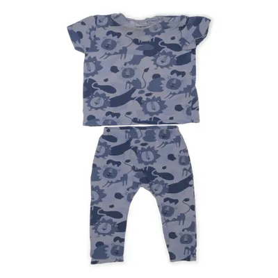 Set (Blå, Flerfärgad) från Next Baby Ekologisk bomull, Elastan