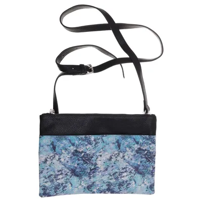 Shoulder-bag (Blue, Black, Multicolored) from Oliver Bonas