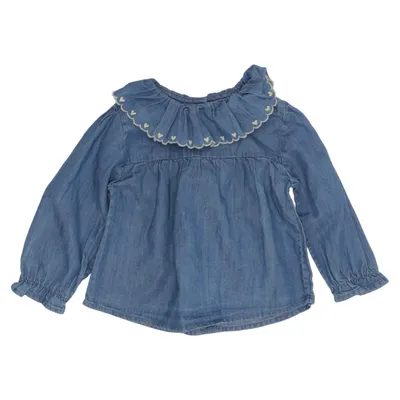Denim shirt (Blue) from Louis Louise Cotton